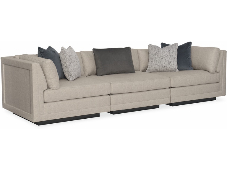Caracole Modern Living Room Fusion 3 Piece Sectional Sofa M050-017 .