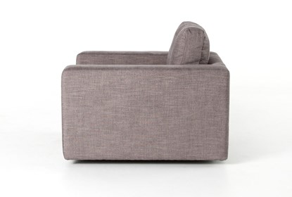 Harbor Grey Swivel Accent Chair | Living Spac