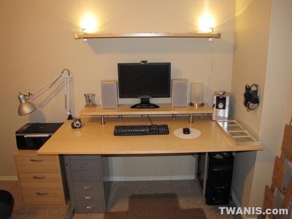 TWANIS: How to build the best IKEA computer desk (parts .