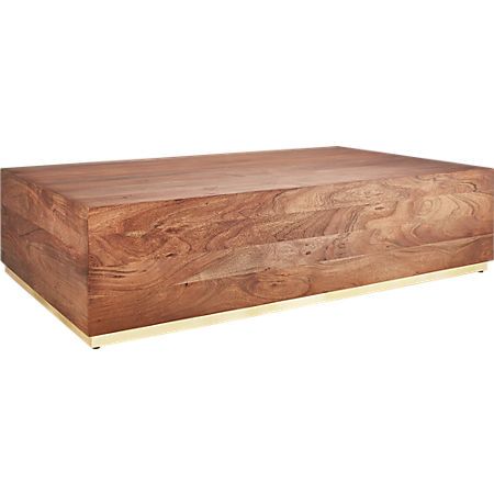 JoniCoffeeTable3QF17 | Coffee table wood, Brass coffee table .