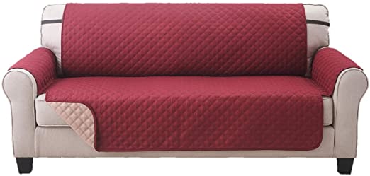 Amazon.com: Elaine Karen Premium Reversible Sofa Couch Slipcover .