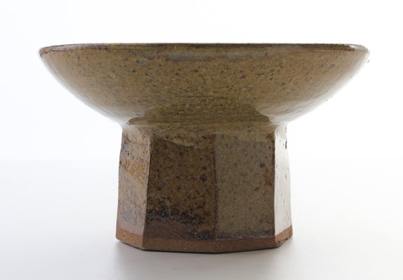 Japanese Stoneware Bowl by Kawai Kanjirō, 1950s for sale at Pamo