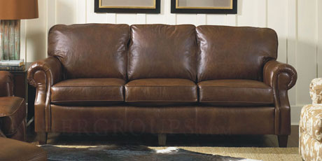 Lane leather sof