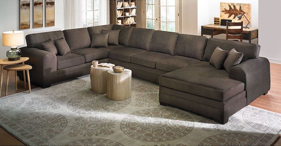 tips on buying huge sectional couch | Extra large sectional sofa .