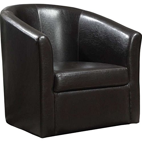 Leather Swivel Chairs: Amazon.c