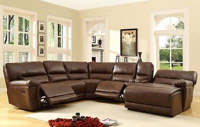 Oversized ultra comfy leather double (2) recliner reclining sofa .
