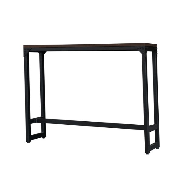 Shop Logan Small Spaces Contemporary Industrial Bar/Cocktail Table .