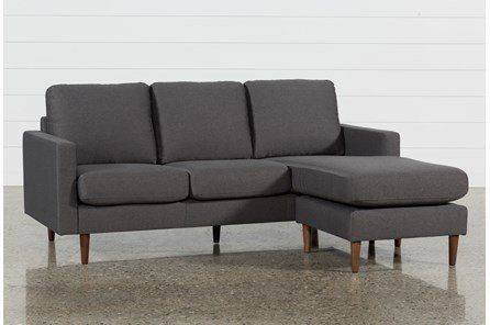 London Optical Reversible Sofa Chaise - White - $595 | Dark gray .