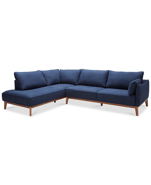 Furniture Jollene 113" 2-Pc. Sectional, Created for Macy's .