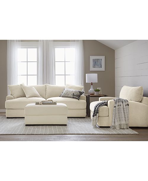 Furniture Rhyder Fabric Sofa Collection, Created for Macy's .