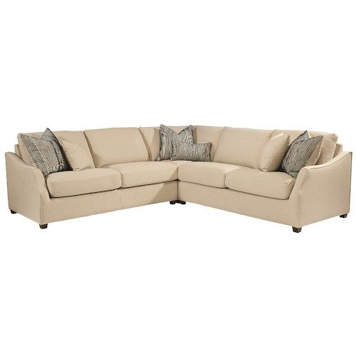 Magnolia Home by Joanna Gaines Homestead Three Piece Sectional .