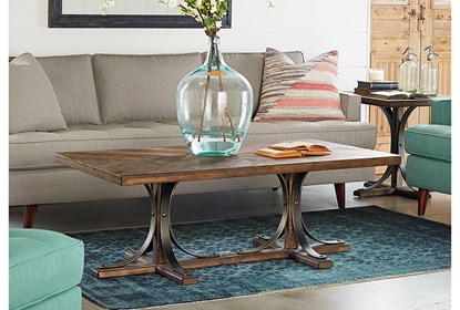 Magnolia Home Iron Trestle Coffee Table By Joanna Gaines | Living .