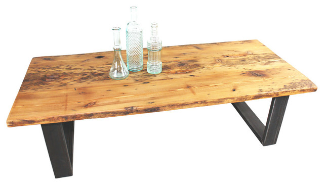 Old Growth Reclaimed Pine Coffee Table - Rustic - Coffee Tables .