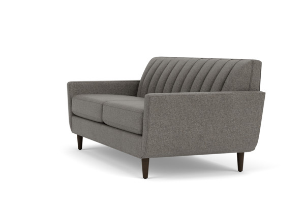 Rory Curved Sofa with Channel Back | Curved Sofa | Ethan All