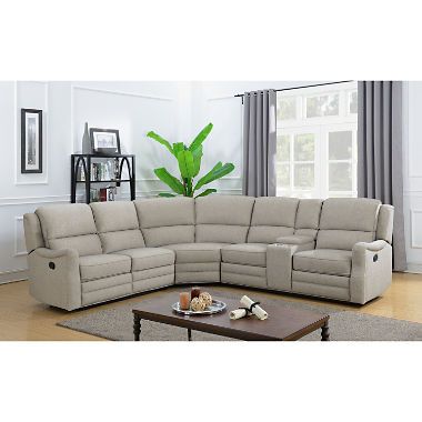 Emma 3-Piece Reclining Sectional | Reclining sectional, Sectional .