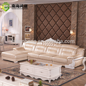 Luxury European French Style Living Room Salon Furniture I Shape .