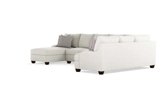 Sierra Down III 3 Piece Sectional Sofa with Left Arm Facing Chaise .