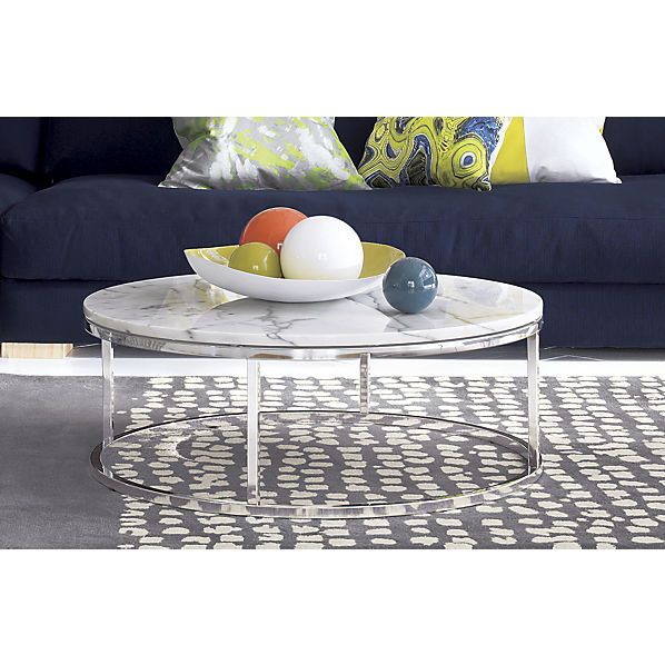 Smart Round Marble Top Coffee Table | Marble top coffee table .