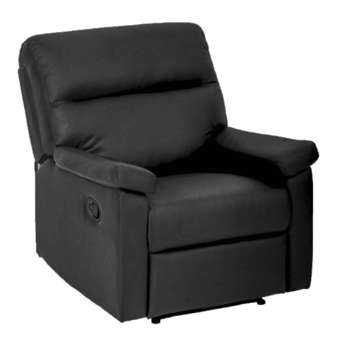 Single Recliner Chair Sofa Furniture Modern Leather Chaise Couch .