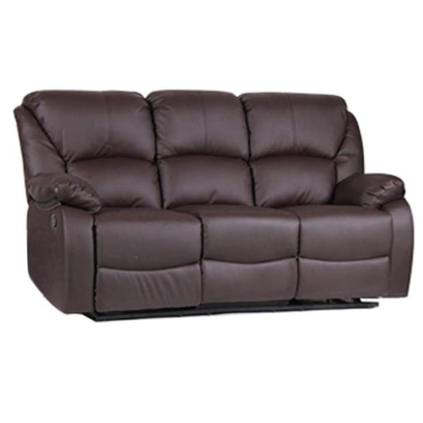 Boyel Living Brown Recliner Sofa Sets for Living Room PU Leather .
