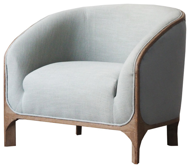 Burnham Home Designs Griffey Sofa Chair - Transitional - Armchairs .