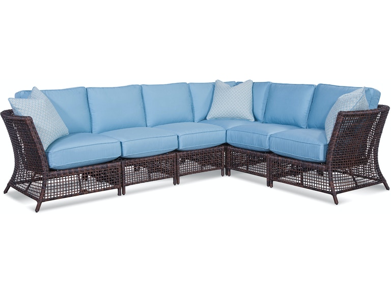 Braxton Culler Outdoor/Patio Valletta Sectional 429 Sectional .