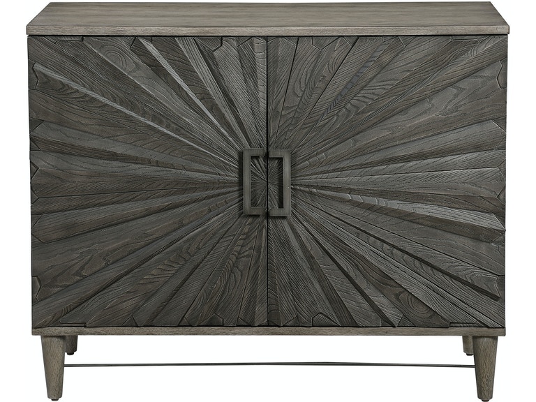 Uttermost Living Room Shield Gray Oak 2 Door Cabinet 25085 - Ivy .