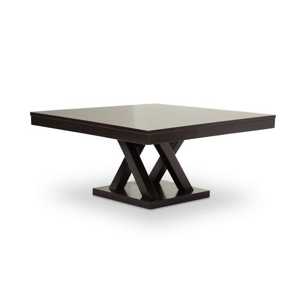 Shop Urban Designs 17-Inch Everdon Dark Brown Modern Coffee Table .