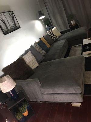 3-Piece Double Chaise Sectional Couch for Sale in Tampa, FL - Offer