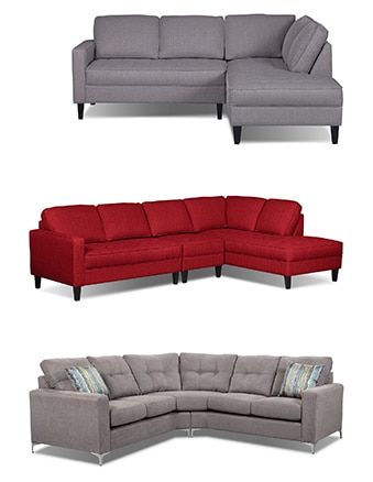 Sectionals | The Brick | Sectional sofa, Sectional sofa with .