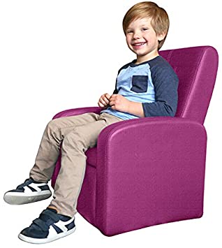 Amazon.com: STASH Comfy Upholstered Kids Toddler Sofa Chair with .