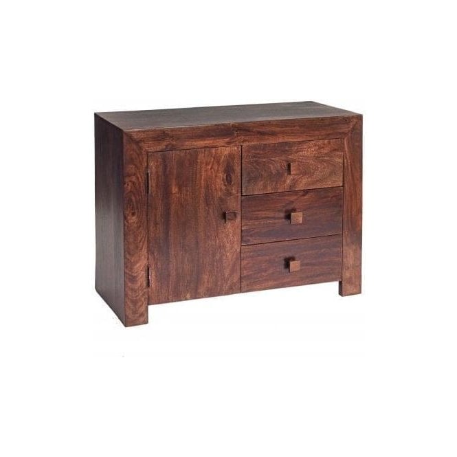 Walnut Stained Maiko Small Sideboard | Solid Wood Furnitu