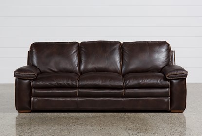 Walter Leather Sofa | Living Spac