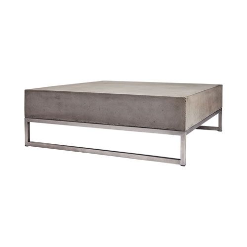 Elk Home Bulwark Waxed Concrete Coffee Table 157 027 (With images .