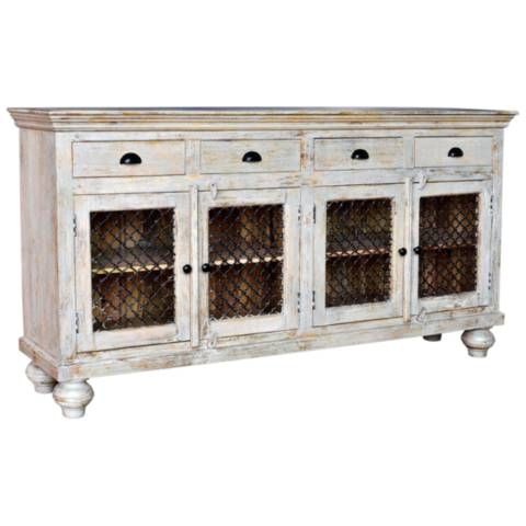 Make this Bengal Manor four-door sideboard an antique and .