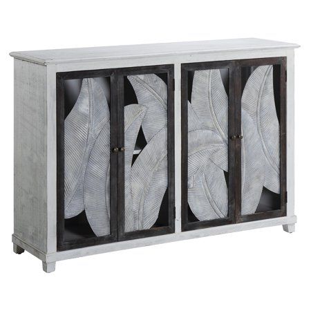Home | Metal sideboard, Crestview collection, Solid wo