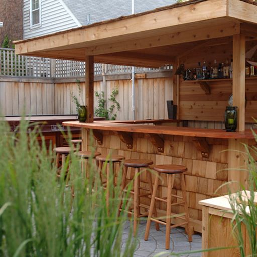 Creative Patio / Outdoor Bar Ideas You Must Try at Your Backyard .