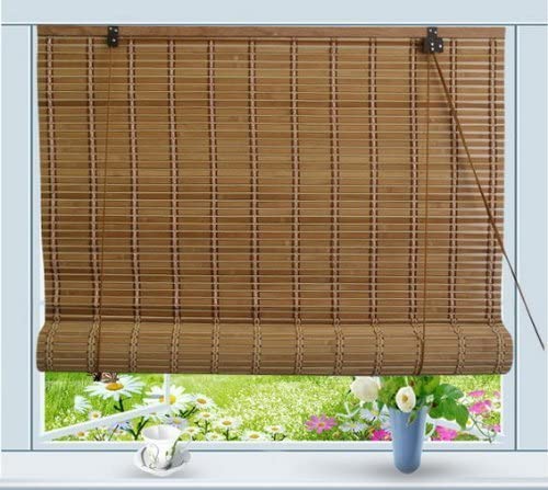 Amazon.com: Thy Trading Bamboo Roll Up Window Blind Sun Shade W24 .