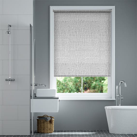Waterproof Bathroom Blinds - Image of Bathroom and Clos
