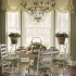 The Enchanted Home | Breakfast nook curtains, Bay window .