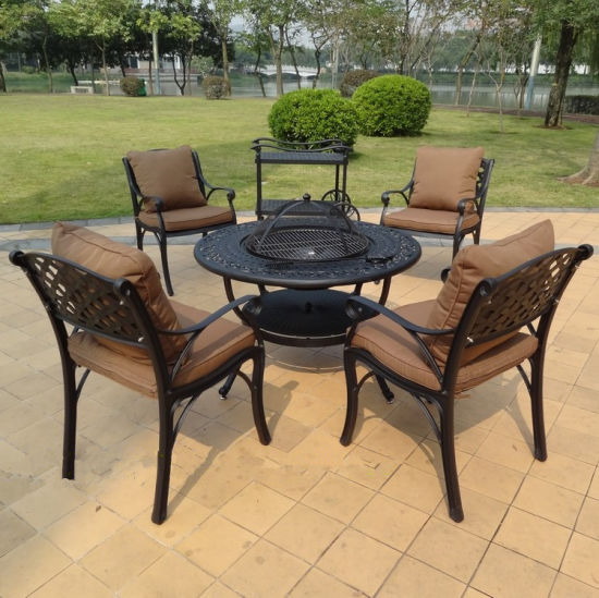China New Design Durable Cast Aluminium Outdoor Patio Furniture .