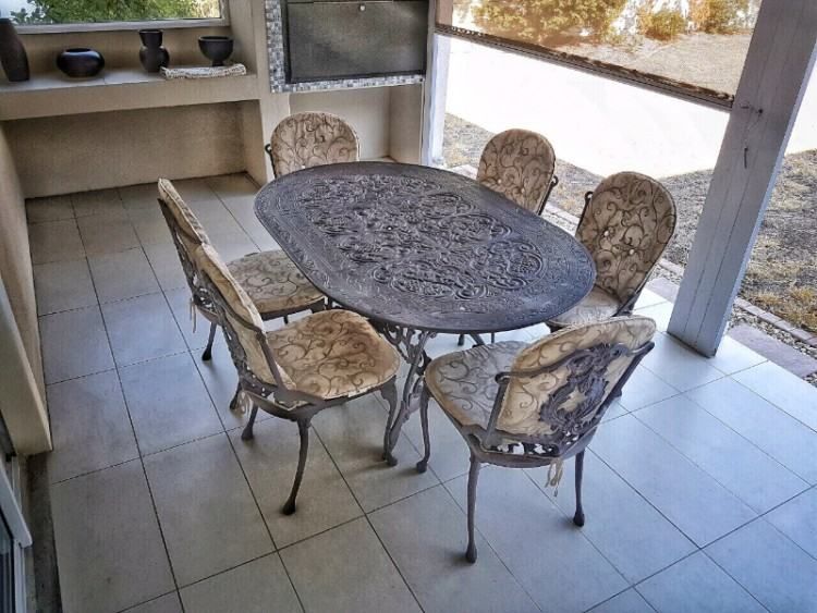 Cast Aluminium Patio Furniture South Africa - Dining Room - Woman .