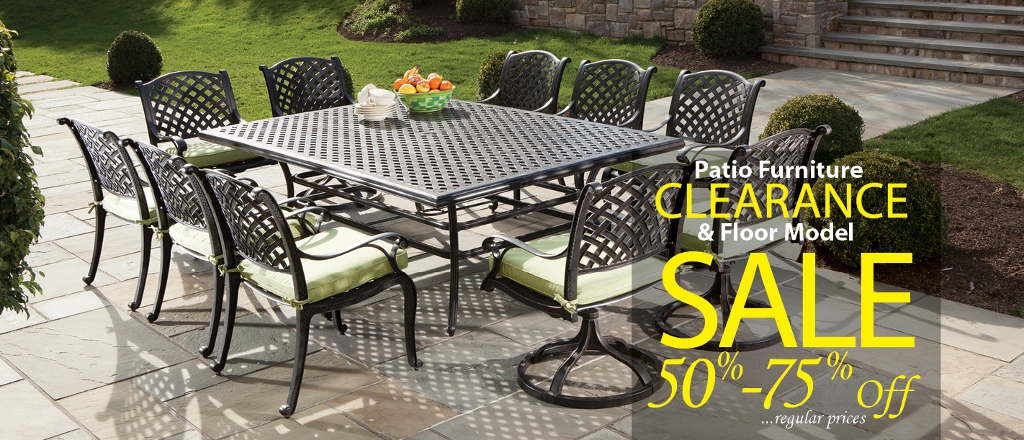patio furniture clearance sale 50 - 75 percent off - Lauras Home .