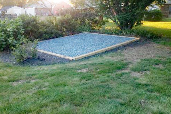 Let Us Install Your Shed Foundation (With images) | Shed base .