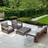 modern garden furniture modern outdoor patio furniture dahdir .