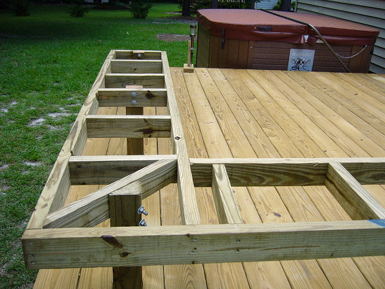 Adding a Bench Seat to an existing deck | BuildEazy | Backyard .