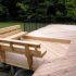 images of bench seats for decks | Floating Bench on Lower Level .