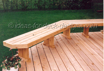 Build Deck Benches That Look Grea