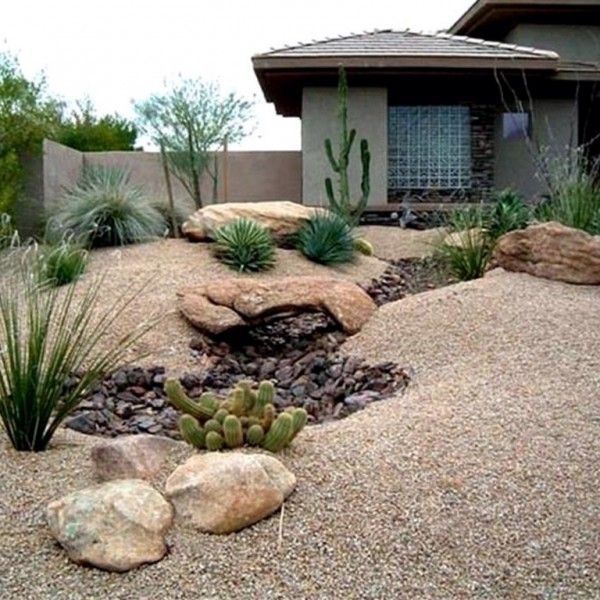 Desert Landscaping Ideas for Front Yard - Outdoors Home Ideas by .