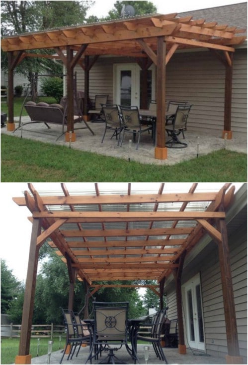 20 DIY Pergolas With Free Plans That You Can Make This Weekend .